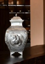 Four Guardians of Harmony Silver Vessel - Image 3