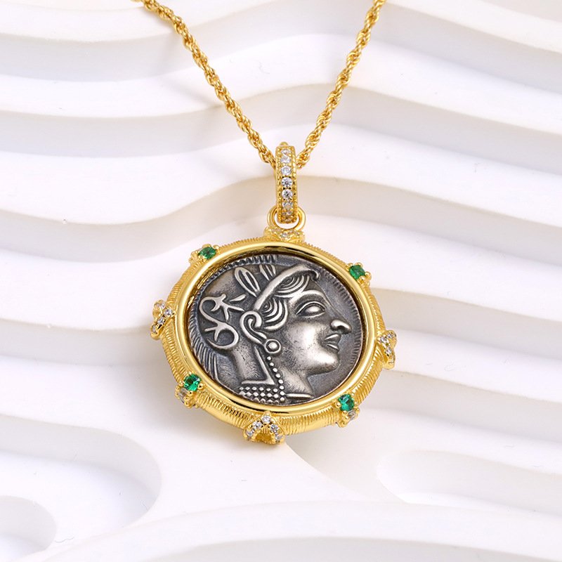Athena Coin Necklace