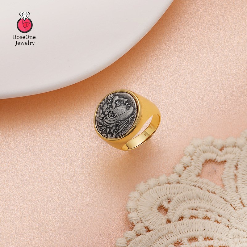 Hercules Coin Ring
