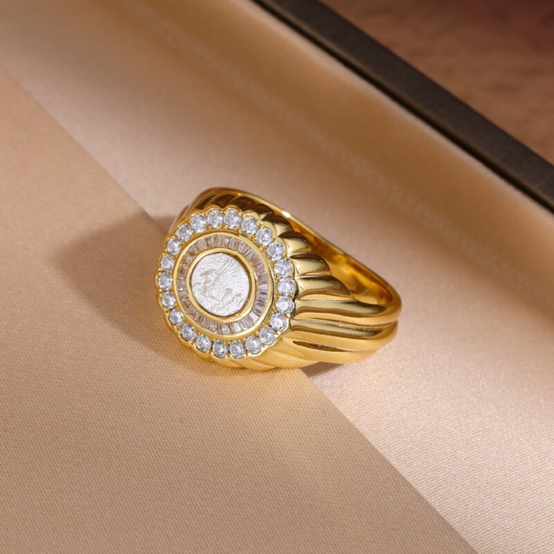 Athena Coin Ring