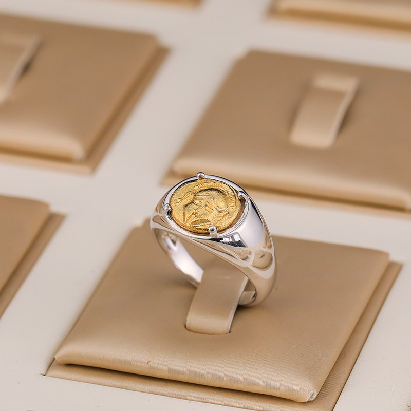 Spartan Coin Ring