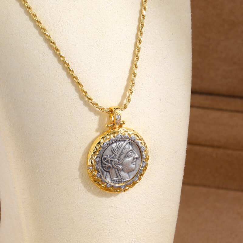 Athena Coin Necklace