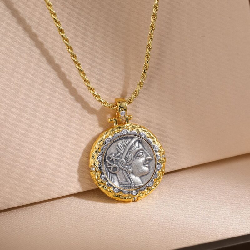 Athena Coin Necklace