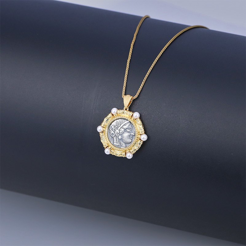Athena Coin Necklace