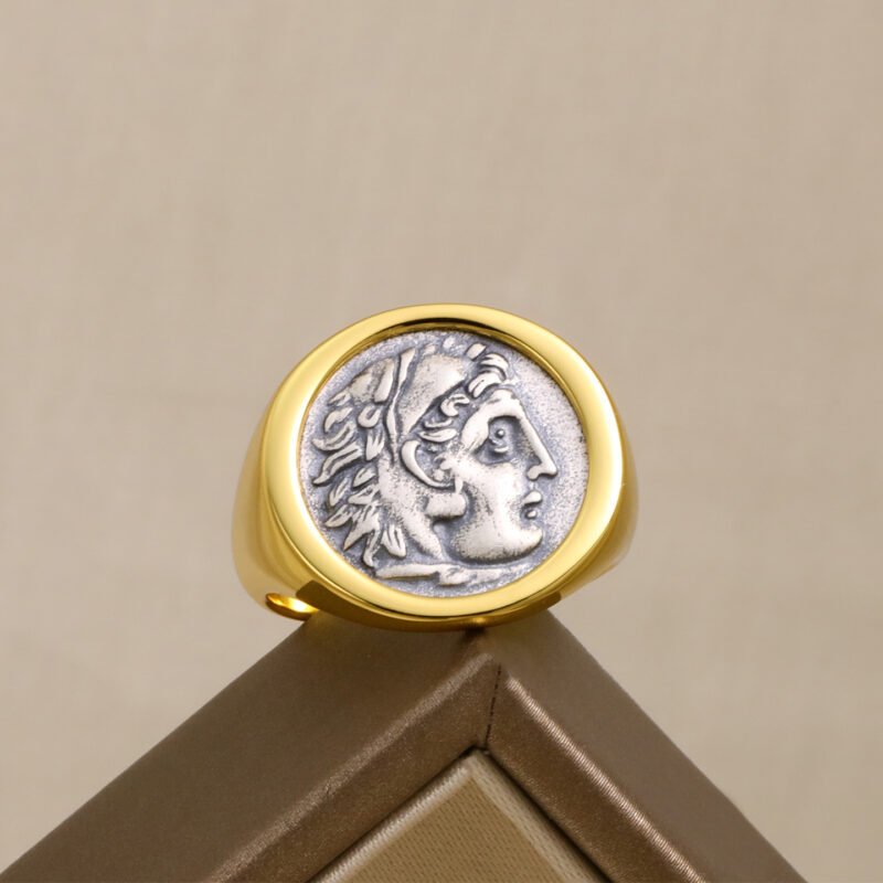 Hercules Coin Ring