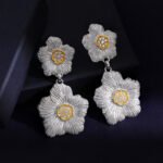 Gardenia Stud Earrings