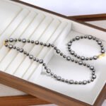Black and Gold Tone Bracelet