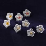 Gardenia Stud Earrings