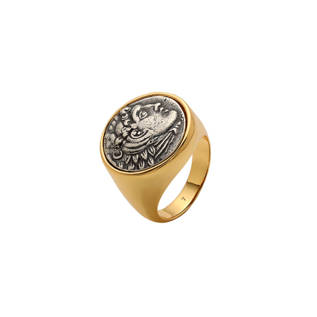 sandoos-cf21e7f4d23c307227b8b0cbff58ea390456613ab821eb446f058c7db0643c6d Hercules Coin Ring