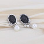 Athena Coin Stud Earrings