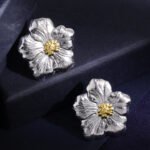 Gardenia Stud Earrings