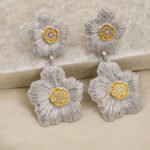 Gardenia Stud Earrings