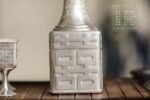 Double Happiness Square Silver Pourer and Cups - original view 4