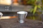 Calligraphy Silver Pourer and Cups - original view 4