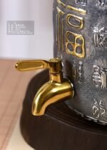 Hundred Blessings Silver Water Vessel - view 5