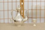 Double Happiness Polished Silver Pitcher - original view 1