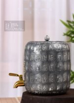 Hundred Blessings Silver Water Vessel - view 6