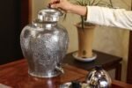 Eight Auspicious Symbols Silver Water Vessel - view 4