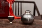 Rounded Silver Travel Pitcher - original view 1