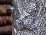 Dragon-Taming Arhat Silver Water Vessel - view 4