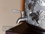 Fish and Lotus Silver Water Vessel - 18 L - view 5