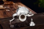 Dragon and Phoenix Silver Pitcher and Cups - original view 7