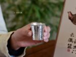 Textured Silver Cups in Two Sizes - original view 2