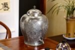 Eight Auspicious Symbols Silver Water Vessel - view 7
