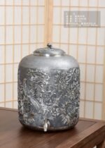 Gilded Peony Silver Water Vessel - view 6